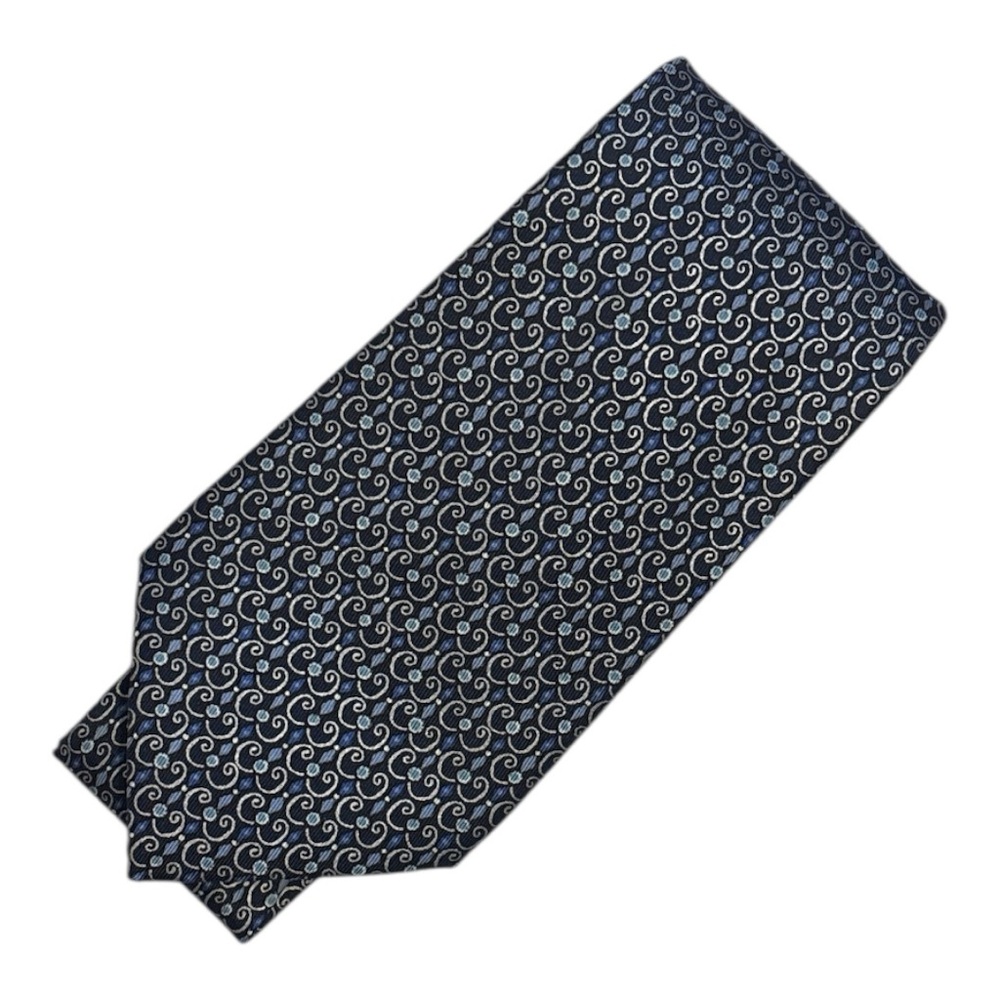 HERMES Patterned Silk Tie
